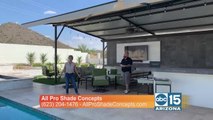 Robert Mulvin of All Pro Shade Concepts creates custom shade for any size patio