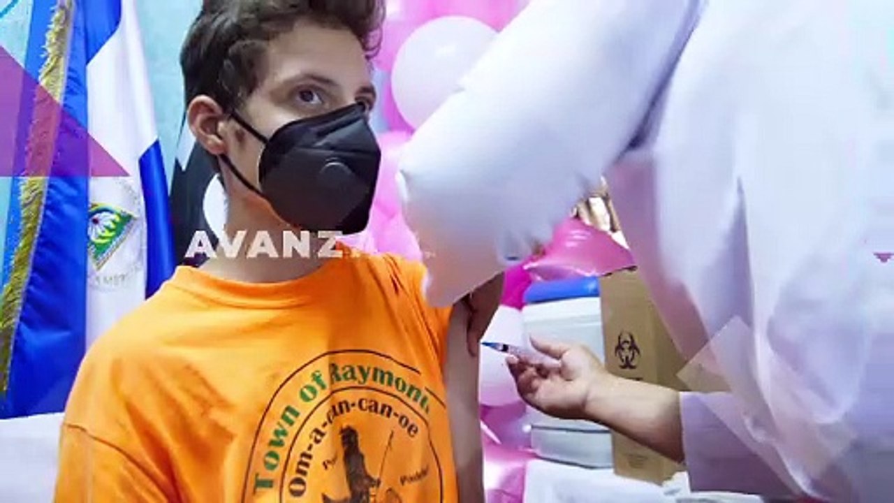 Nicaragua: Jornada de Vacunación Voluntaria contra la COVID-19 para niñas, niños y adolescentes