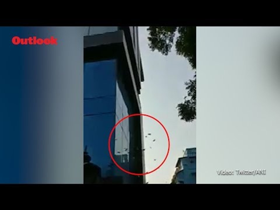 Wads Of Currency Notes Rain On Kolkata Street