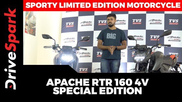 2021 TVS Apache RTR 160 4V Special Edition Walkaround | Red Wheels, Sporty Seat, Bluetooth-Enabled