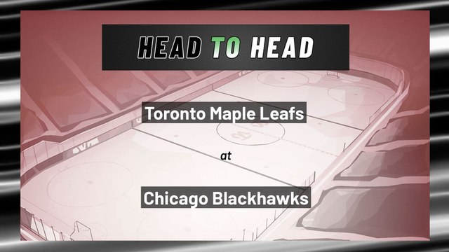 Chicago Blackhawks vs Toronto Maple Leafs: Moneyline