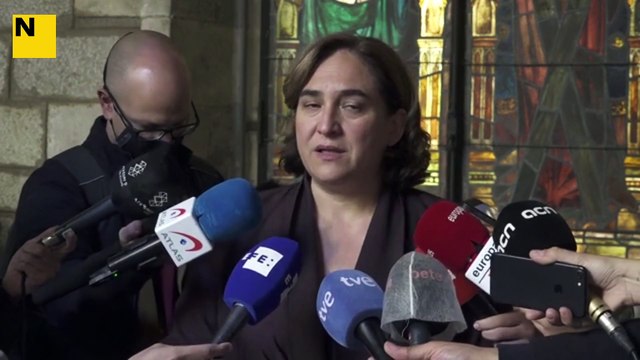 L'alcaldessa de Barcelona, Ada Colau valora molt positivament la reunió amb el president de Foment del Treball, Josep Sánchez Llibre