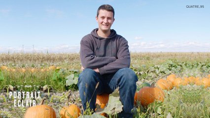 Émile Gariépy, producteur du citrouilles | Portrait Éclair