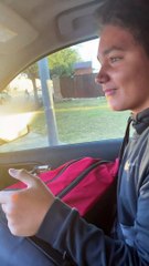 Mom Chases After Son for Hug and Kisses at School Drop-Off