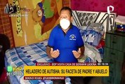 Heladero de Autisha: Germán Ludeña y la historia detrás de su gran esfuerzo por salir adelante