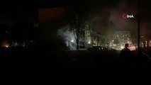 Son dakika haber! Fransa'da polis operasyonuna tepki gösteren grup 13 aracı ateşe verdi