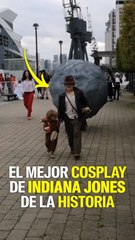El mejor cosplay de Indiana Jones de la historia