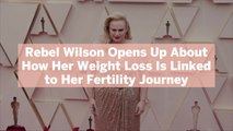 Rebel Wilson Opens Up About How Her Weight Loss Is Linked to Her Fertility Journey
