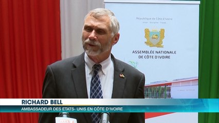 Le Président de l'assemblée nationale reçoit en audience l'ambassadeur des Etats-Unis à Abidjan