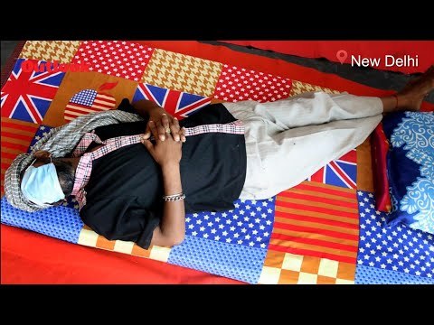 COVID-19: Homeless Take Refuge At A Sports Complex During Nationwide Lockdown in New Delhi