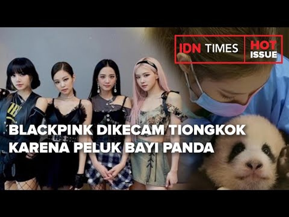 BLACKPINK DIKECAM PUBLIK TIONGKOK KARENA MEMELUK BAYI PANDA