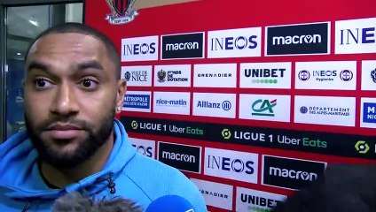OGCN-OM : Amavi "déçu car on voulait vraiment gagner ce match"