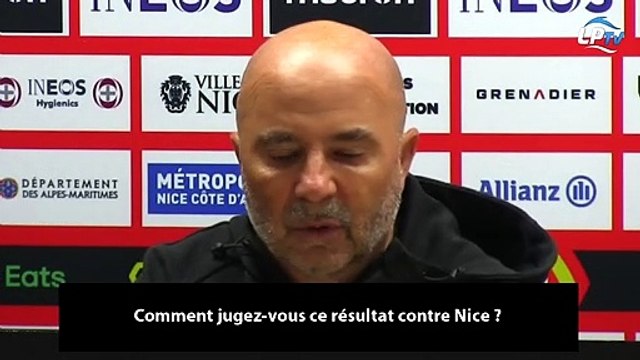 Nice 1-1 OM : Sampaoli explique pourquoi il a titularisé Amavi et Luis Henrique