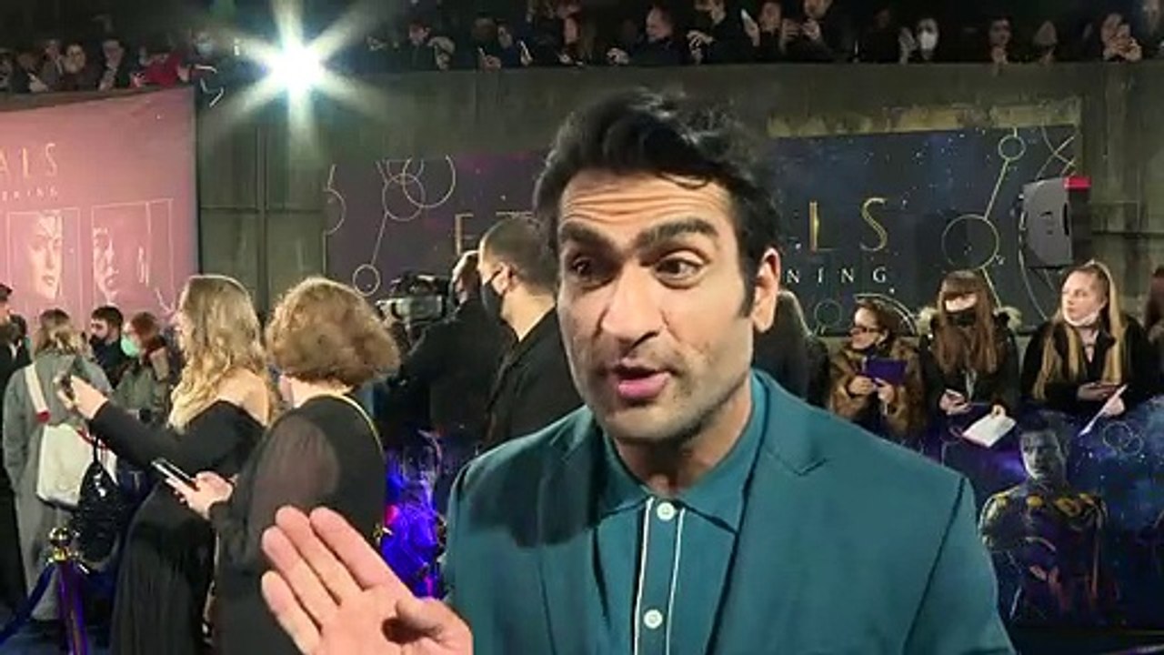 ETERNALS: Kumail Nanjiani "Being A Superhero Hasn't Hit Me"