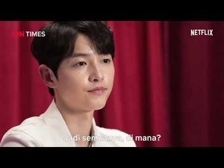 Song Joong Ki Sapa Penonton Vincenzo di Indonesia
