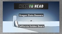 Oregon State Beavers at California Golden Bears: Spread