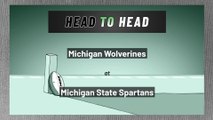 Michigan Wolverines at Michigan State Spartans: Spread