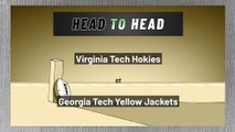 Virginia Tech Hokies at Georgia Tech Yellow Jackets: Over/Under