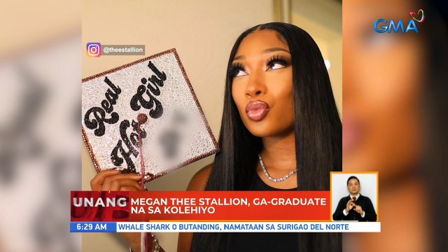 Megan Thee Stallion, ga-graduate na sa kolehiyo | UB