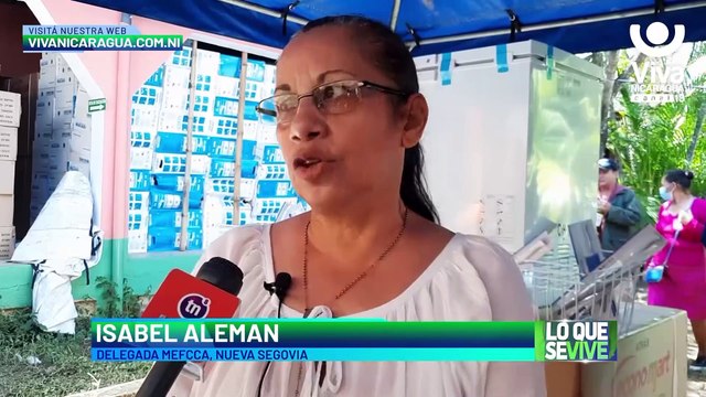 Nueva Segovia: Mefcca entrega bonos tecnológicos a 1500 familias