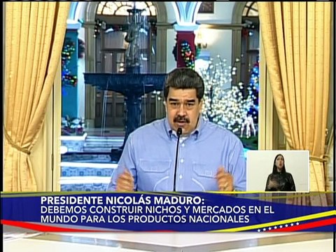 Pdte. Nicolás Maduro desarrolló jornada de impulso a las exportaciones de diferentes rubros