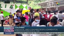 ONU revela que el 2021 es el año con mayor desplazamientos forzados en Colombia