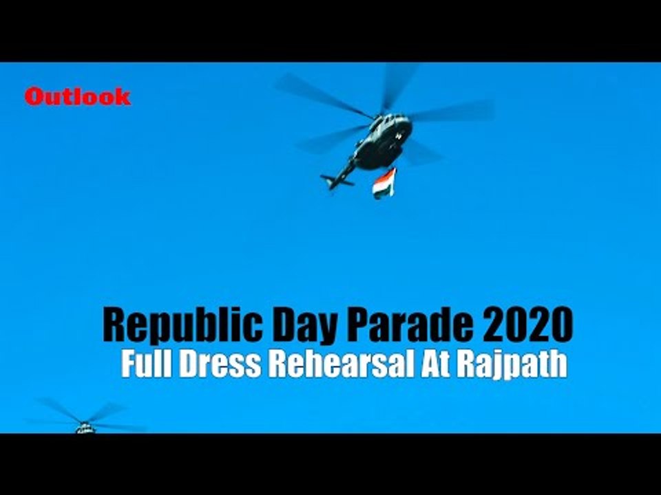 Republic Day Parade 2020 | Full Dress Rehearsal At Rajpath