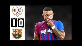Rayo Vallecano vs Barcelona 1 0 Extended Highlights & All Goals 2021 HD