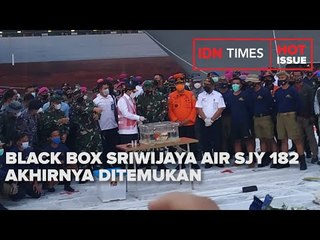 BLACK BOX PESAWAT SRIWIJAYA AIR SJY-182 AKHIRNYA DITEMUKAN