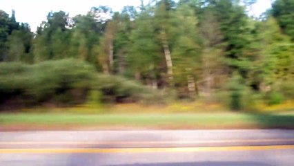 Interstate 75 southbound near West Branch Michigan