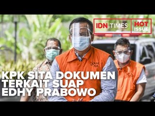 GELEDAH KEDIAMAN STAFSUS EDHY PRABOWO, KPK SITA DOKUMEN TERKAIT SUAP
