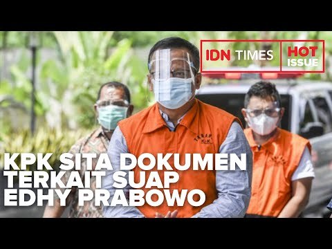 GELEDAH KEDIAMAN STAFSUS EDHY PRABOWO, KPK SITA DOKUMEN TERKAIT SUAP