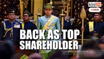 Agong's son back as top shareholder in firm building Lynas PDF