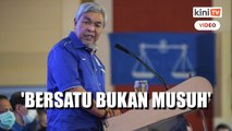 'Bersatu bukan musuh kita, hanya seteru politik' - Zahid