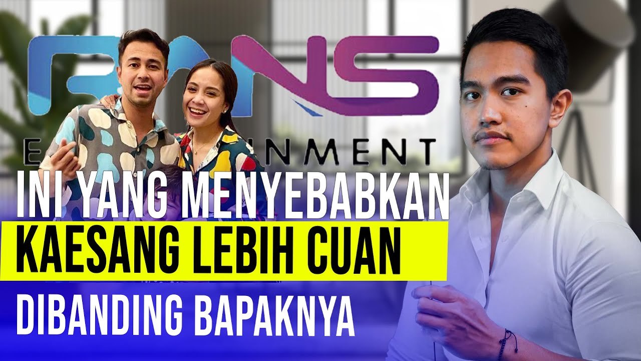 Jadi Komisaris Rans Entertainment, Ini Deretan Bisnis Kaesang