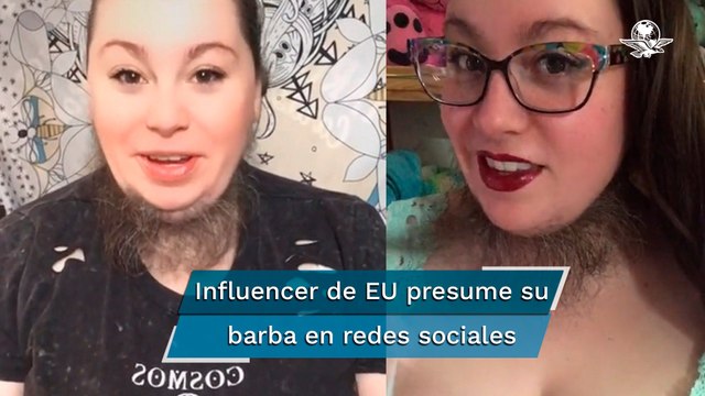 Mujer presume su barba en TikTok y se viraliza; decide abrirse paso en OnlyFans