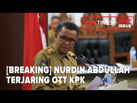 [BREAKING] NURDIN ABDULLAH TERJARING OTT KPK