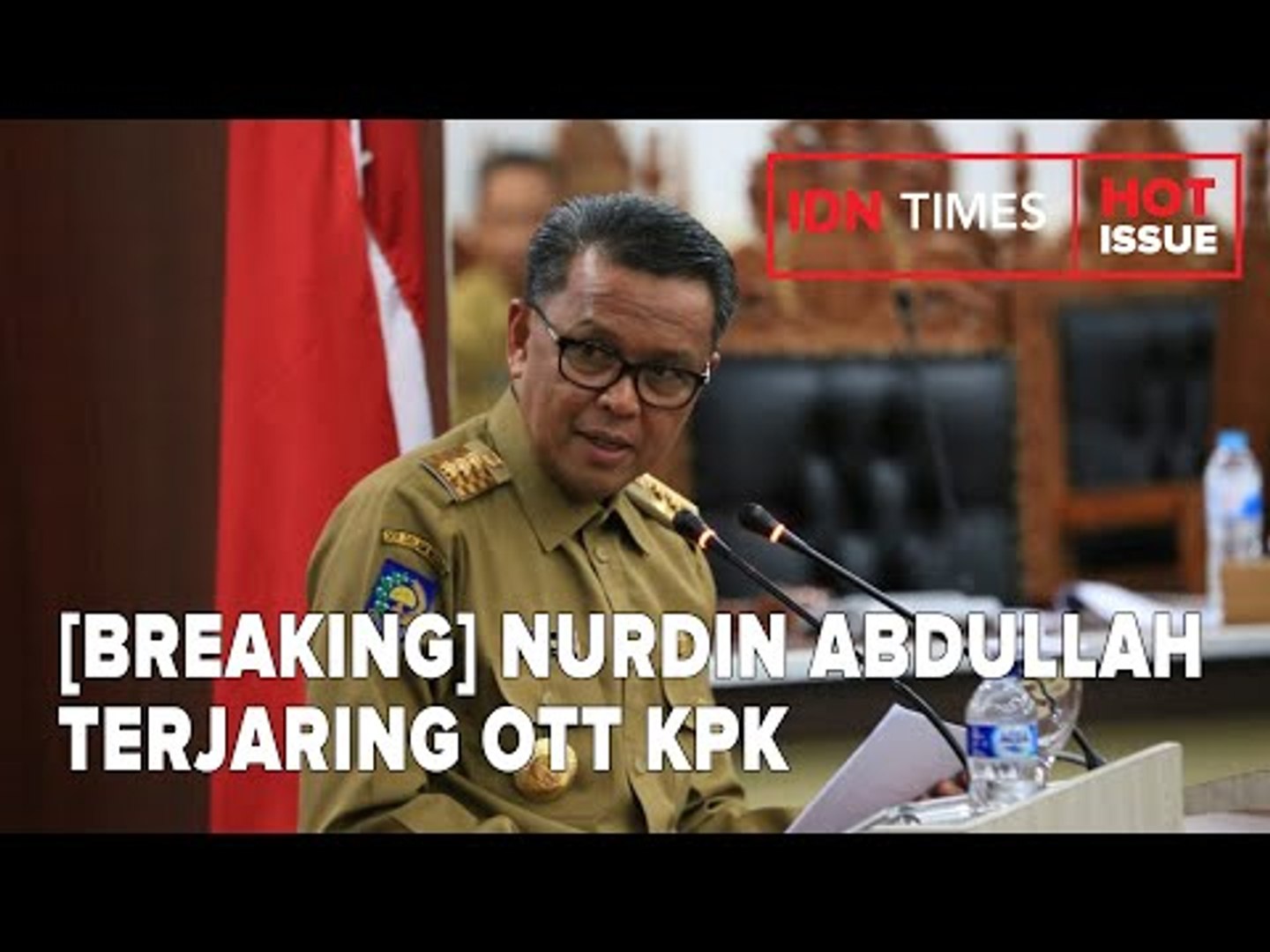 ⁣[BREAKING] NURDIN ABDULLAH TERJARING OTT KPK