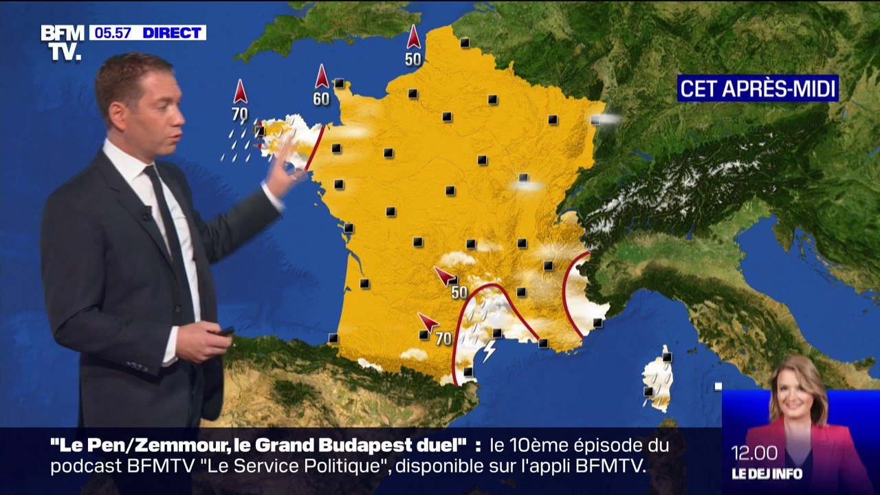 Ce jeudi sera la journée la plus douce de la semaine