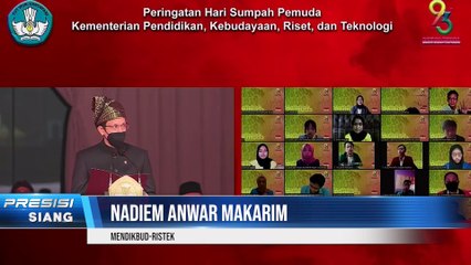 Peringatan Hari Sumpah Pemuda di Kemendikbud