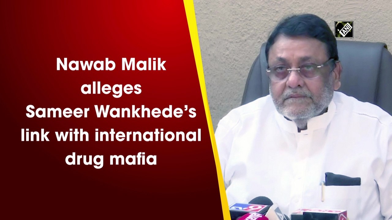 Nawab Malik alleges Sameer Wankhede’s link with international drug mafia