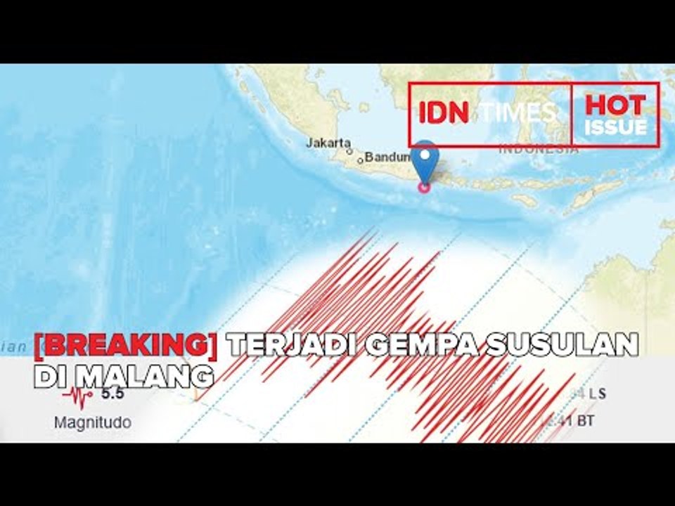 [BREAKING] TERJADI GEMPA SUSULAN DI MALANG