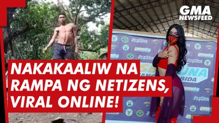 Nakakaaliw na rampa ng netizens, viral online! | GMA News Feed