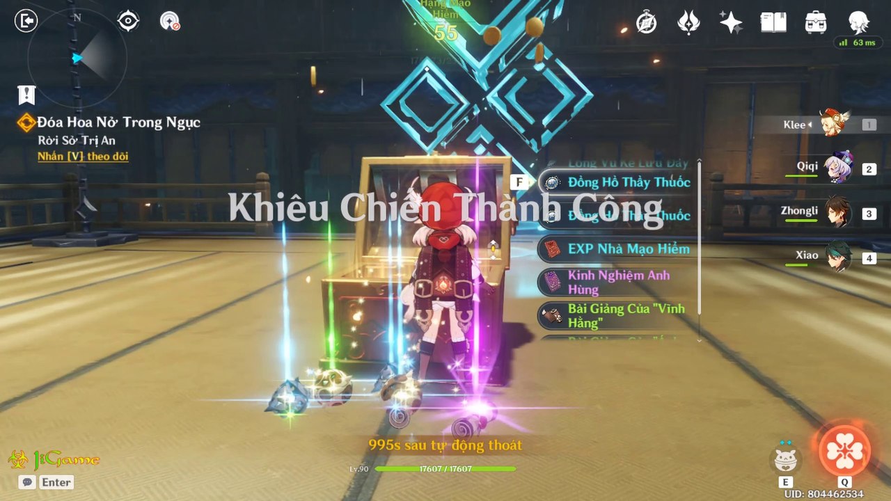 [Genshin Impact] Nhiệm Vụ Đoa Hoa Nở Trong Ngục