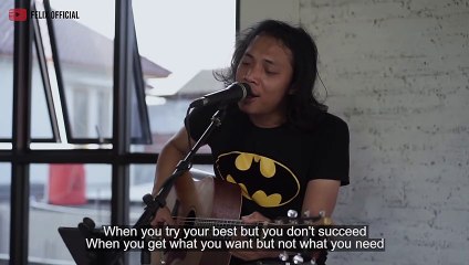 FIX YOU COLDPLAY [ LYRIC ] FELIX IRWAN COVER