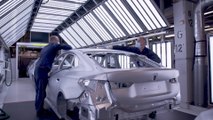 Production of the first-ever BMW i4 at BMW Group Plant Munich - Body Shop