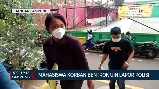Mahasiswa Korban Bentrok di UIN Lampung Lapor Polisi