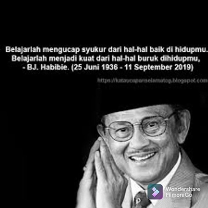 Motivasi hidup sukses Bj Habibie, penyemangat untuk belajar lebih baik