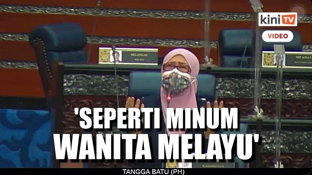 Minum wiski Timah seolah-olah 'minum wanita Melayu' - MP PKR