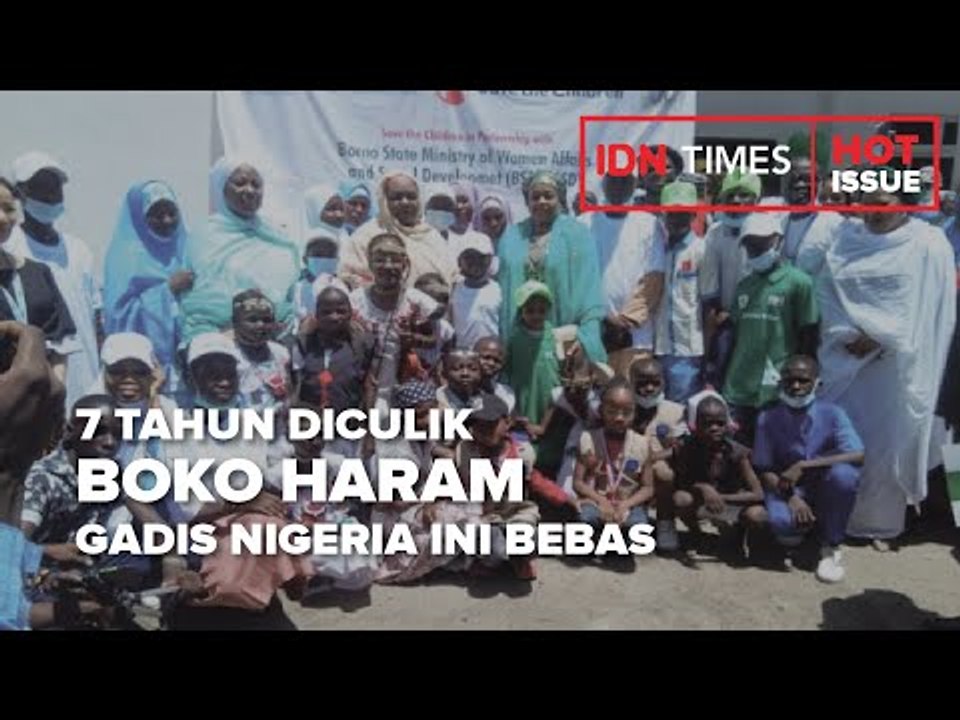 7 TAHUN DICULIK BOKO HARAM, GADIS NIGERIA INI BEBAS